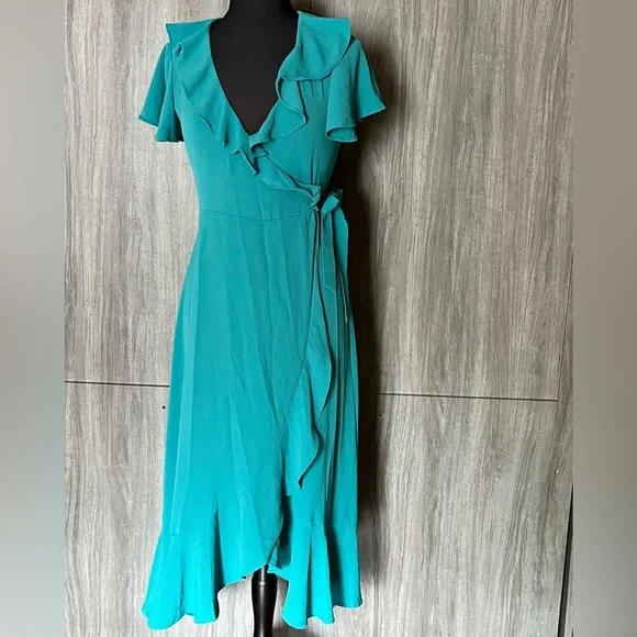 Chelsea28 Ruffle Wrap Dress - Picture 4 of 12